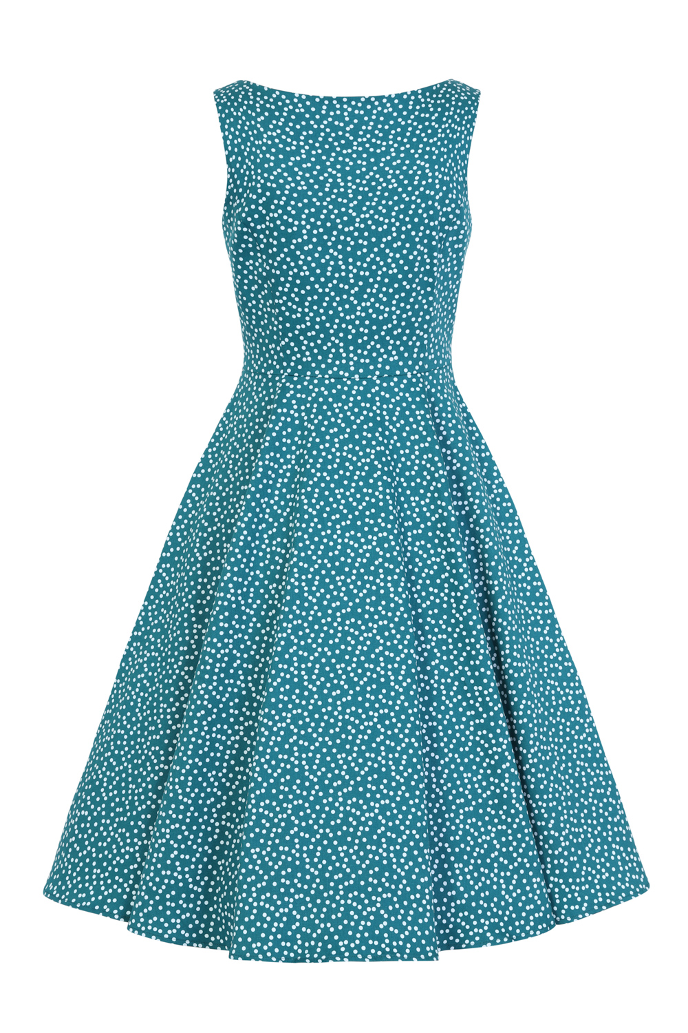 La Rosa Dotty Swing Dress